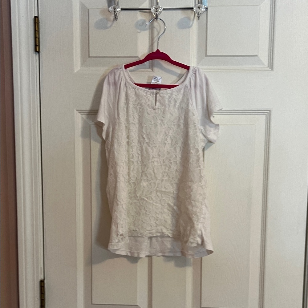 Route 66 Cream Short Sleeve Tee
